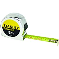 Los mejores  - Stanley 0-33-522 Cinta métrica Micro Powerlock- 3 m- 0-33-532- 3m